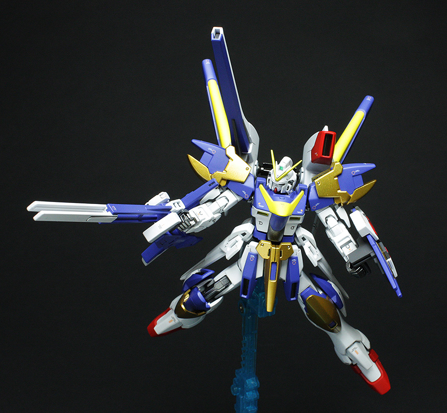 HGUC V2 Victory Two Assault Buster Gundam Painted Build: Full Photo ...