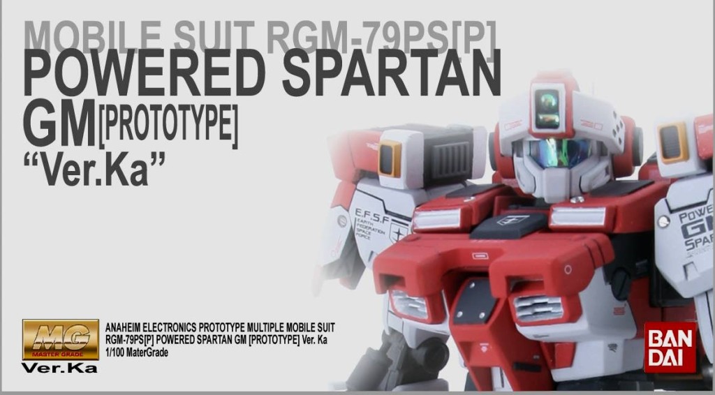 billy1976's Custom MG 1/100 RGM-79PS[P] Powered Spartan GM [Prototype] (Guide + CG + Box Art): REVIEW + WIP details LINK