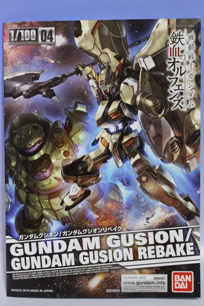1/100 GUNDAM GUSION / GUNDAM GUSION REBAKE: くらくらプラモ's Box Open REVIEW (Big Size Images)