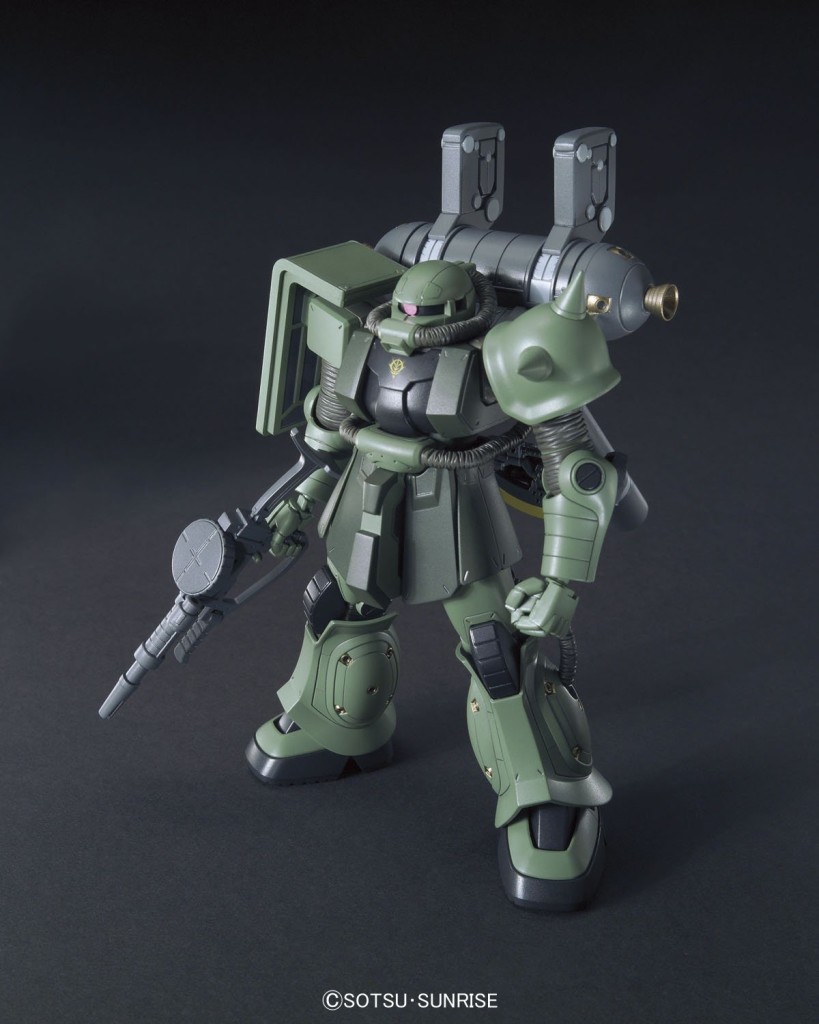 HGGT 1/144 MS-06 ZAKU II + BIG GUN SET [Gundam Thunderbolt Ver.]: Just Added BOX ART, Official Images, Full Info