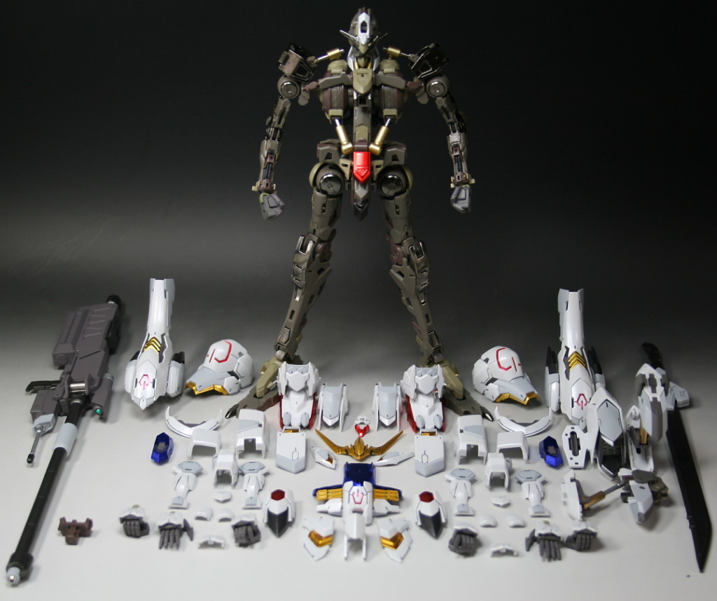 [WORK] atsupo3's HiRM 1/100 Hi-Resolution Model Gundam Barbatos: Big Size Images, Info 