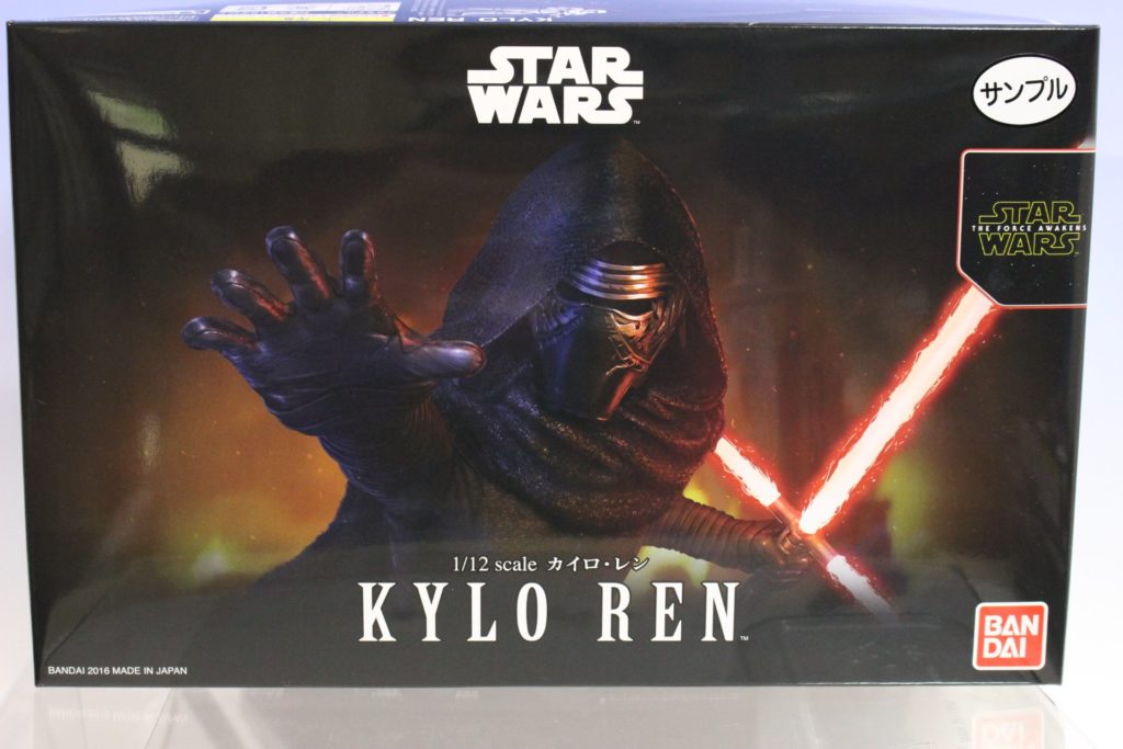 Bandai x Star Wars The Force Awakens 1/12 KYLO REN: BOX OPEN REVIEW