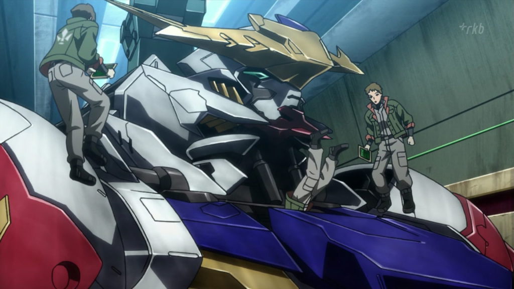 Gundam Iron-Blooded Orphans 2nd Season: Episode 28 BATTLE BEFORE DAWN