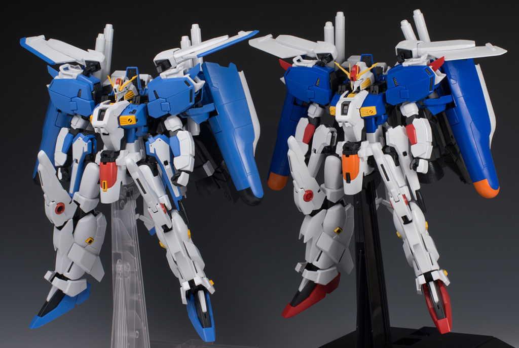 MG EX-Sガンダム&MGガンダムmark V-