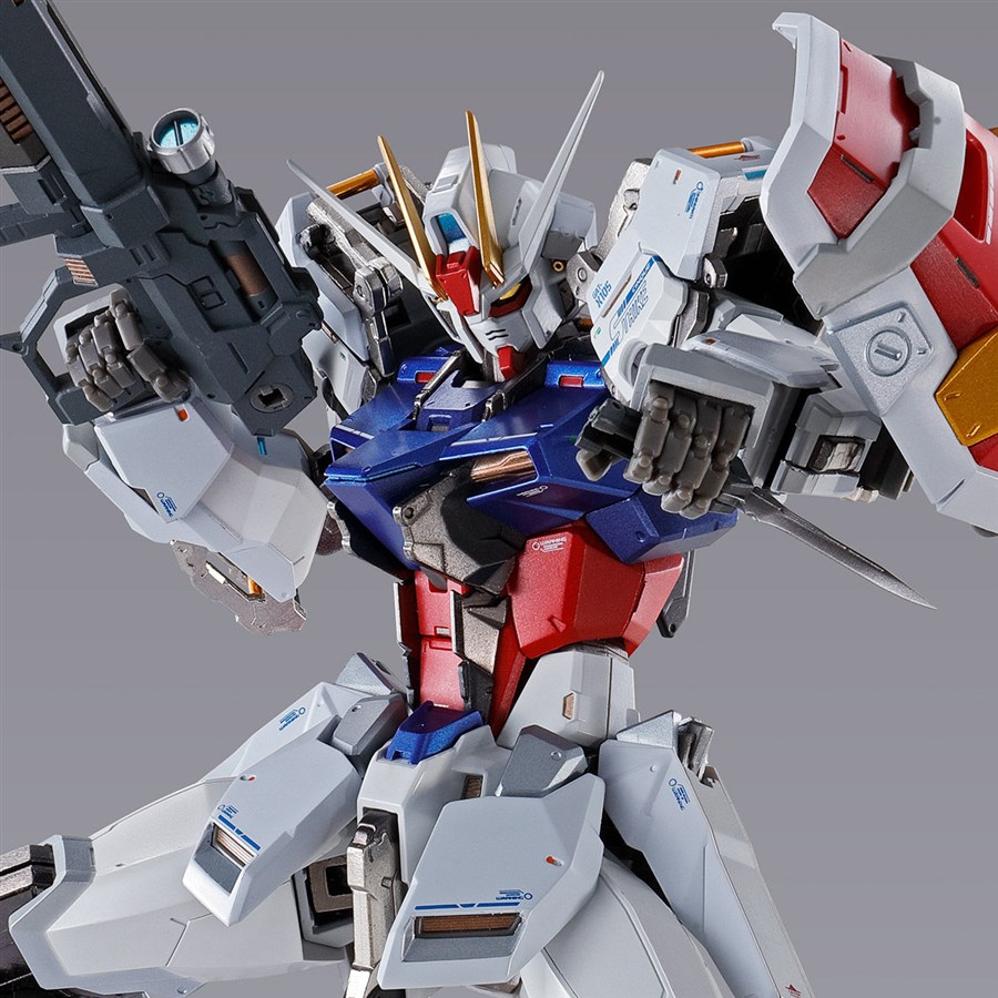 Pre-ordering starts at "METAL BUILD Strike Gundam" Premium Bandai today from 18:00!  Basic equipment of strike is included