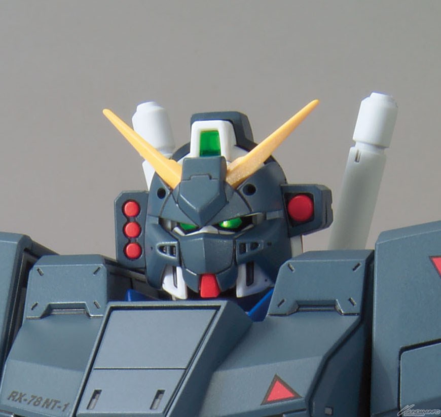 Just Added No.19 NEW official images on site: MG 1/100 GUNDAM NT-1 Ver.2.0