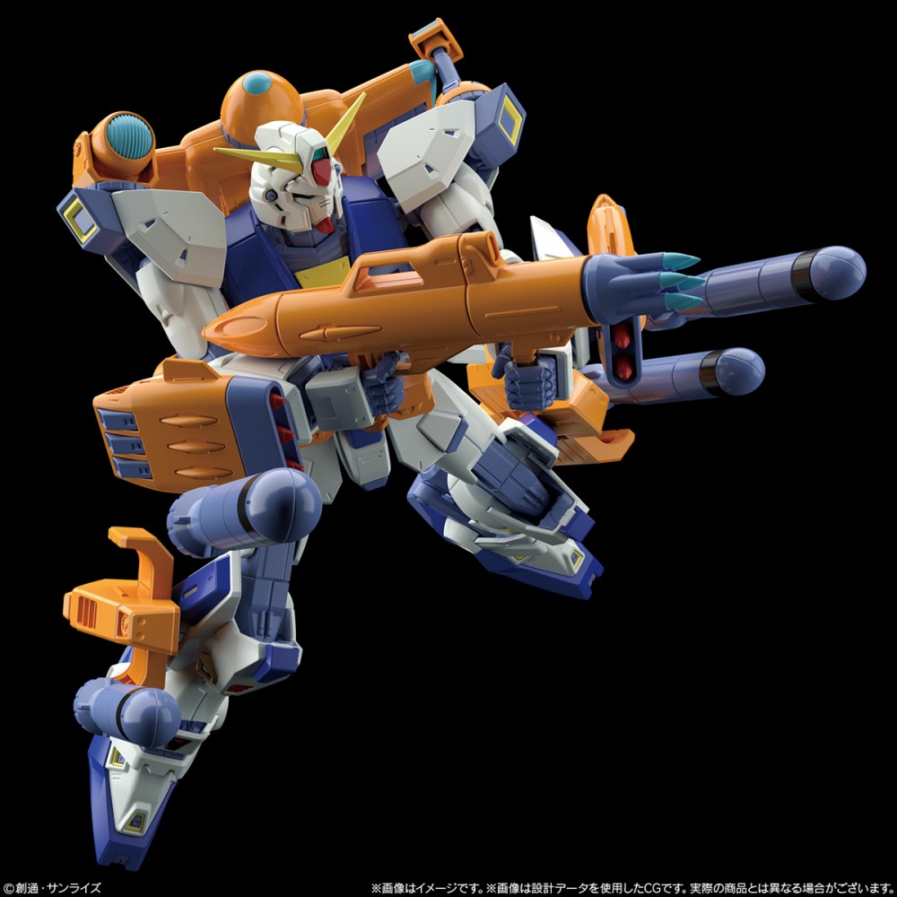 From late August 2019, orders for "Mission Pack F Type & M Type for MG 1/100 Gundam F90" will be launched at the P-Bandai Hobby Online Shop. Price: 2,000 yen (excluding tax)