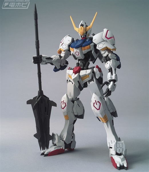 MG 1/100 Gundam Barbatos just added now NEW Official Images, info