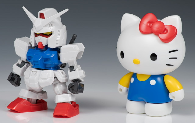 Amazon | バンダイ SDガンダムEX-STANDARD ハローキティ/RX-78-2