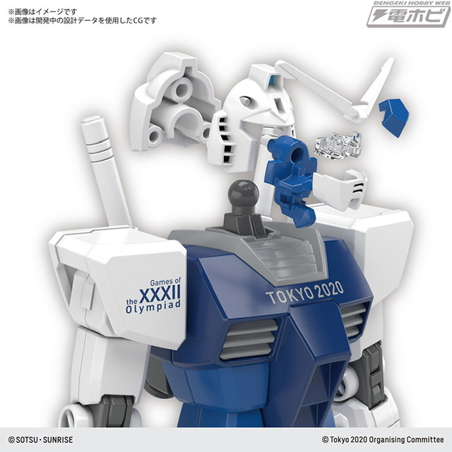 Tokyo 2020 official licensed product! HG 1/144 RX-78-2 Gundam two