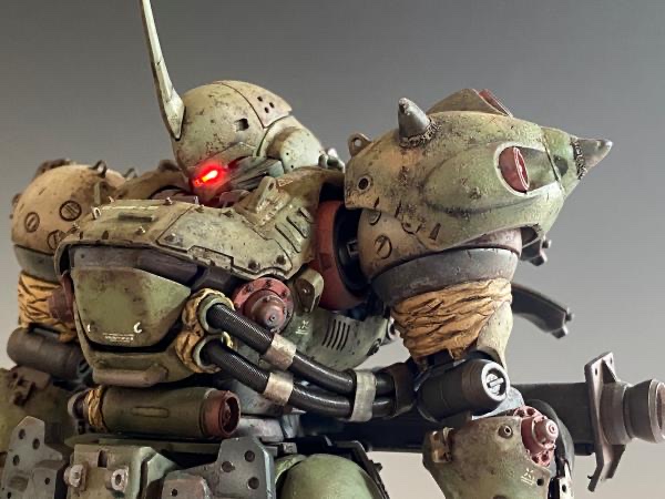 Amazing ヨッシー 's MG 1/100 Kampfer Repaired custom: many
