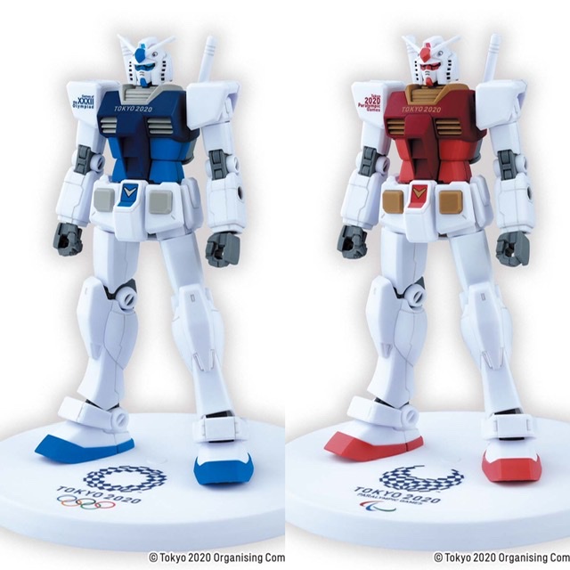 HG 1/144 RX-78-2 Gundam HARO Tokyo 2020 Olympic Paralympics Emblem 