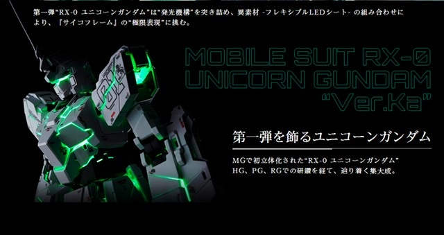 MGEX 1/100 UNICORN GUNDAM VER.KA latest images – GUNJAP