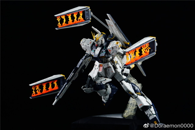 RG Nu Gundam LED Stand 3D model 3D printable