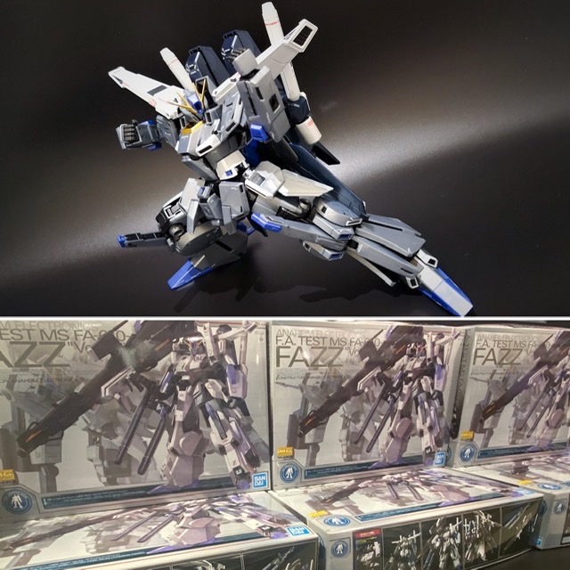 Many Images: MG 1/100 Gundam Base Limited FAZZ Ver.Ka Titanium