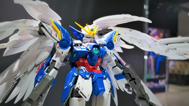 Mg 1 100 Wing Gundam Zero Ew Ver Ka On Display Gundam Base Tokyo Gunjap