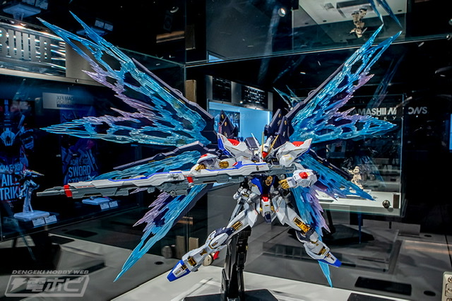 Metal Build Strike Freedom Gundam Wings Of Light Option Set Soul Blue Ver Gunjap