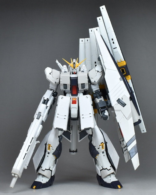 Review RG 1/144 Νu Gundam HWS – GUNJAP
