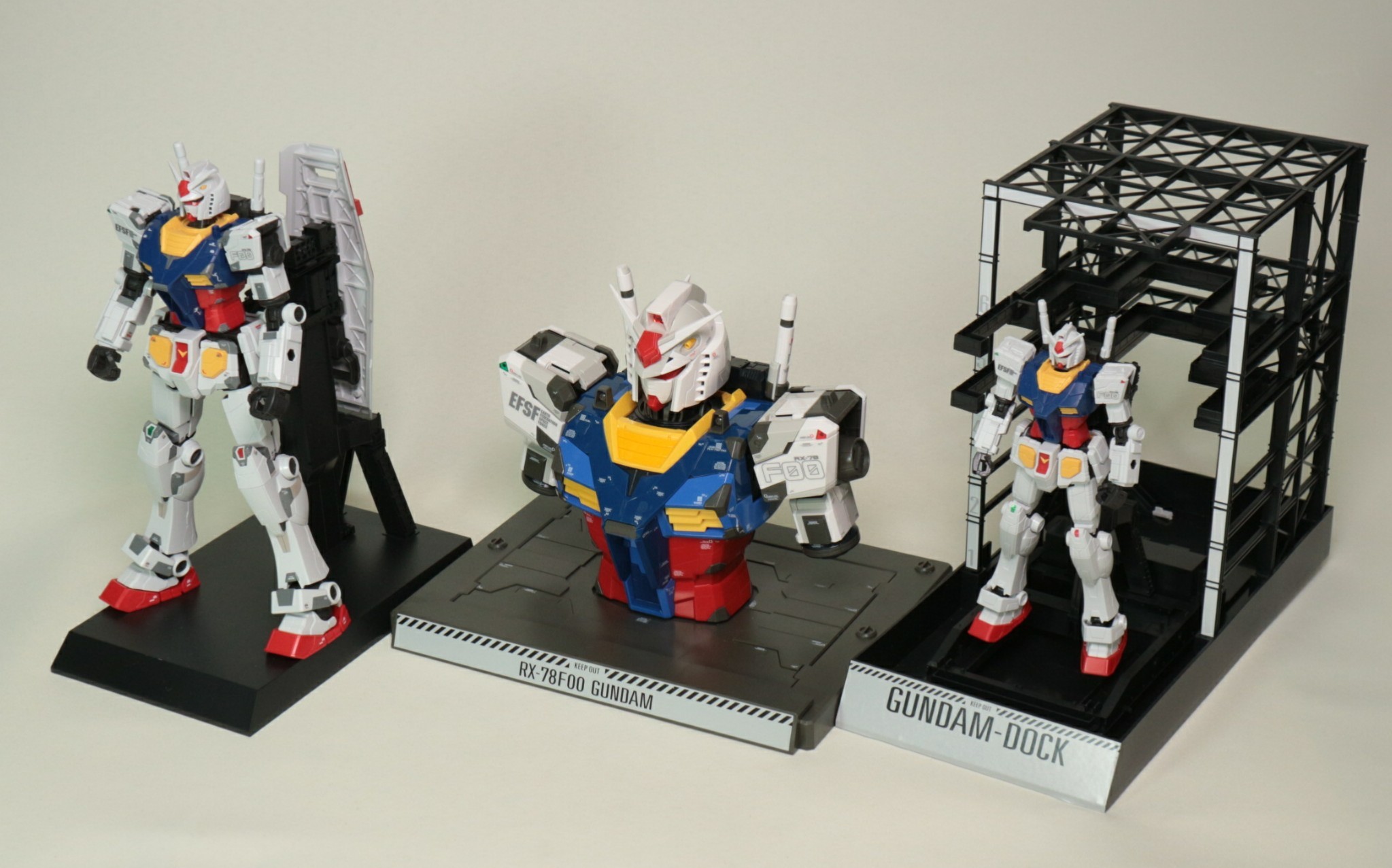 1/48 RX-78F00 Gundam BUST MODEL LIMITED EDITION