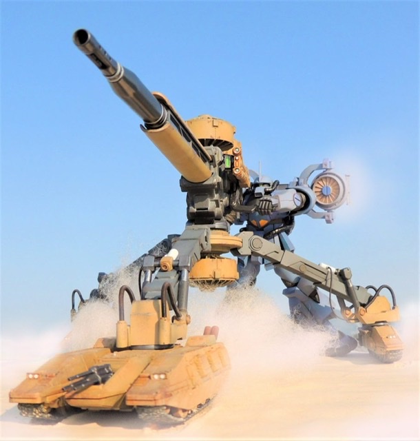 1/144 Ground Big Gun Thunderbolt Gaiden custom – GUNJAP