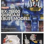 1/48 RX-78F00 Gundam Bust Model review