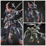 HG Gundam Barbatauros and Gundam 00 Command QAN[T]