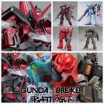 HG 1/144 Gundam Breaker Battlogue lineup