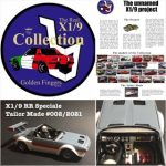 The Ultimate 1:43 Fiat X1/9 car collection
