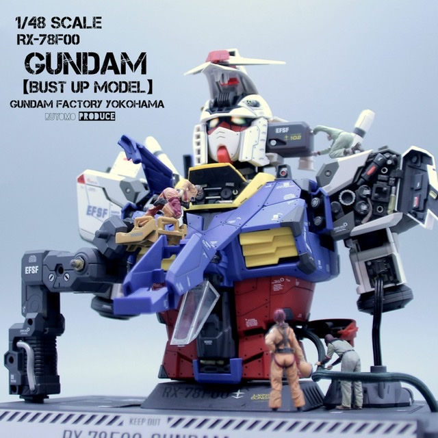 1/48 RX-78F00 GUNDAM [BUST MODEL]