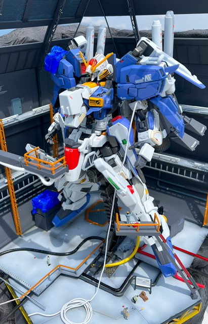 HGUC 1/144 Diorama: Alice's heartbeat – GUNJAP