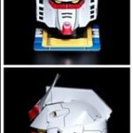 Gundam head paper craft