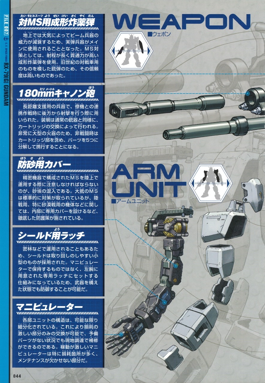 Scans Gundam Kaitai Shinsho “One Year War” Part Two – GUNJAP