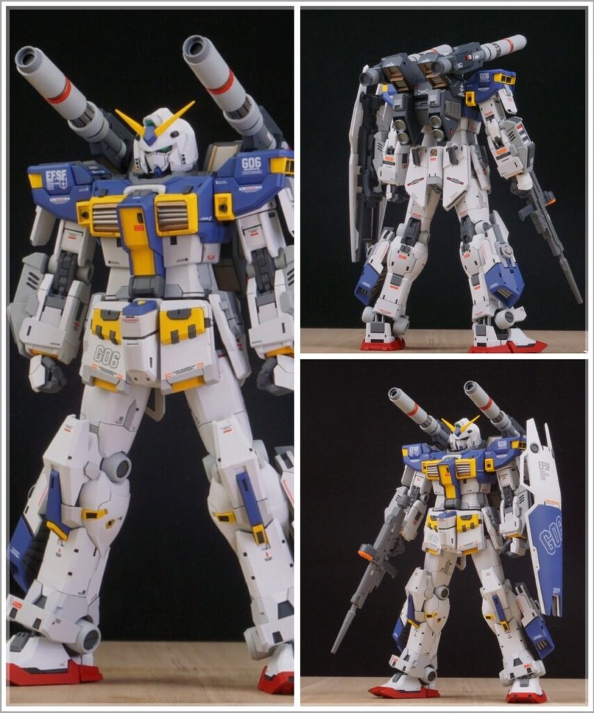 MG Gundam Unit 6 Mudrock Resin Conversion kit