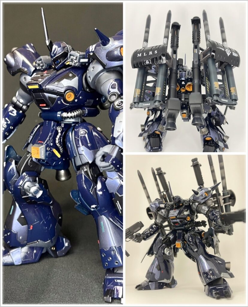 HGUC Kampfer High Mobility Type MLRS custom