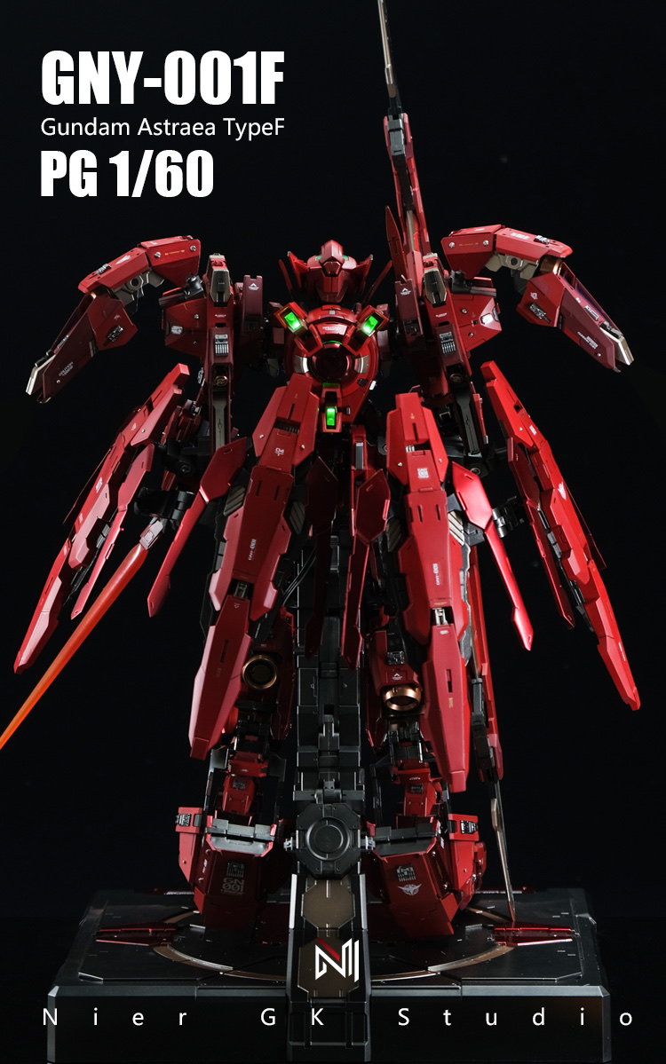 1/60 Gundam Astraea, Type X Finsternis, Type F and Option
