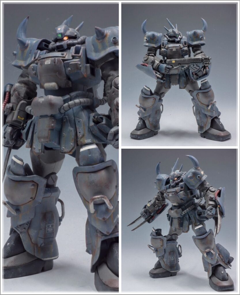 HGUC Gouf Custom Assault Type “Blue Demon” custom