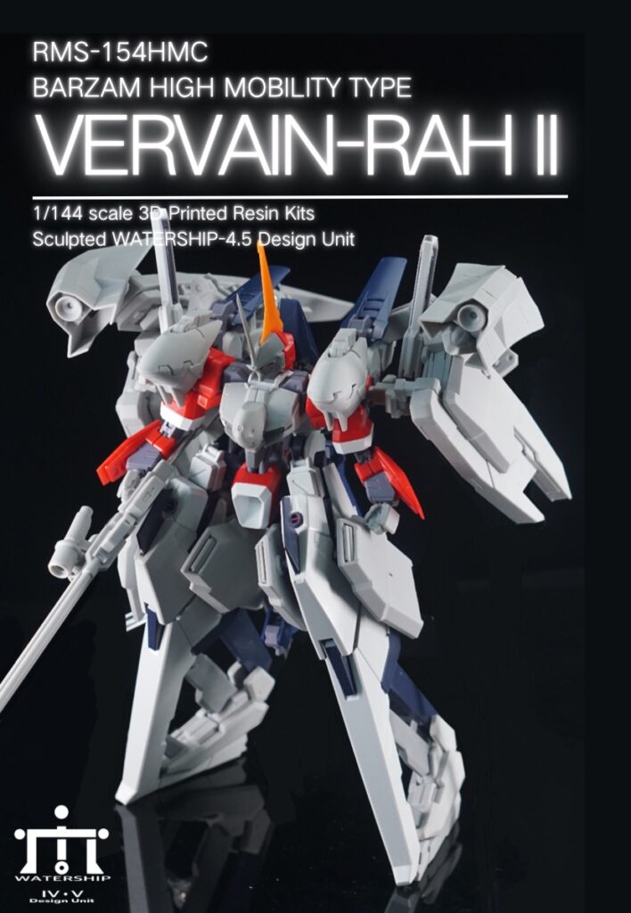HG 1/144 Barzam High Mobility Type Vervain-Rah II (3 Versions) conversion kit