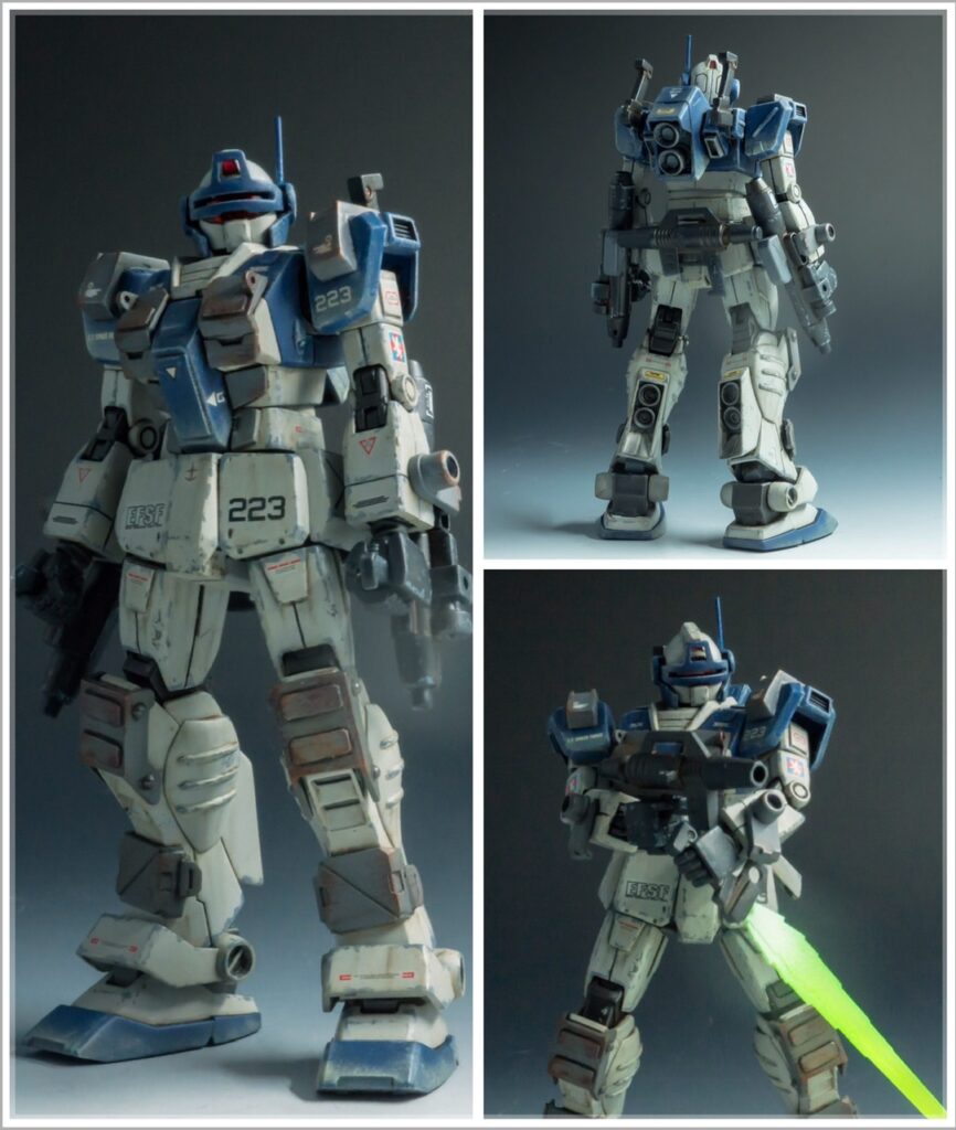 HGUC CQC GM Close Combat Custom build
