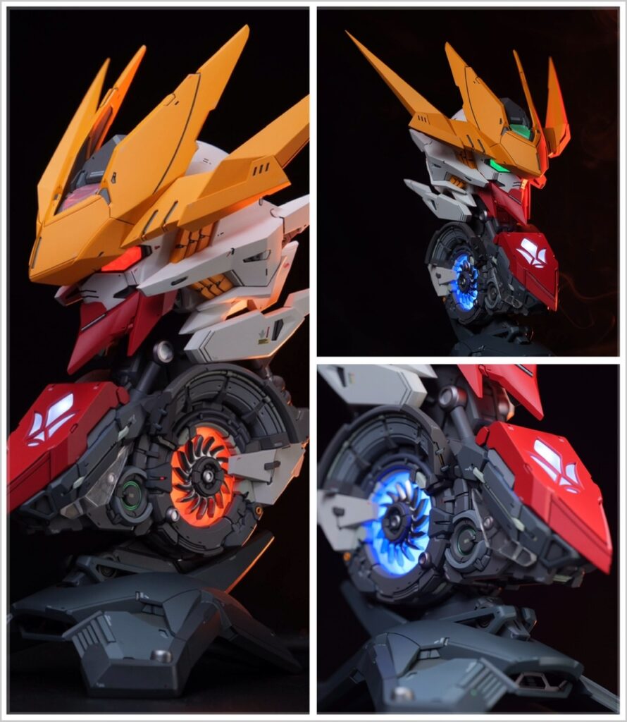 LabZero 1/35 Gundam Barbatos Lupus Rex Head