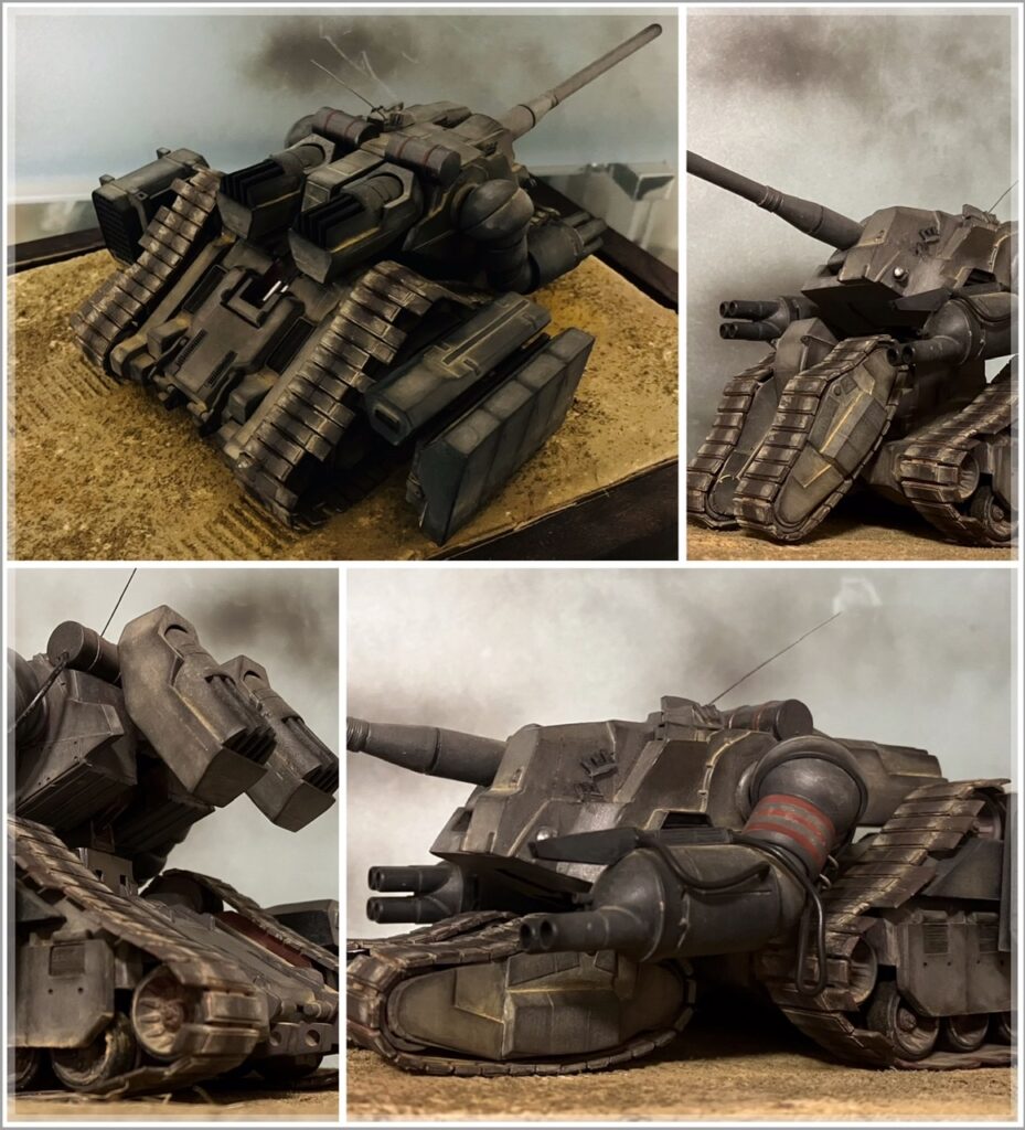 Custom build HGUC RTX-440 Ground Assault Type Guntank