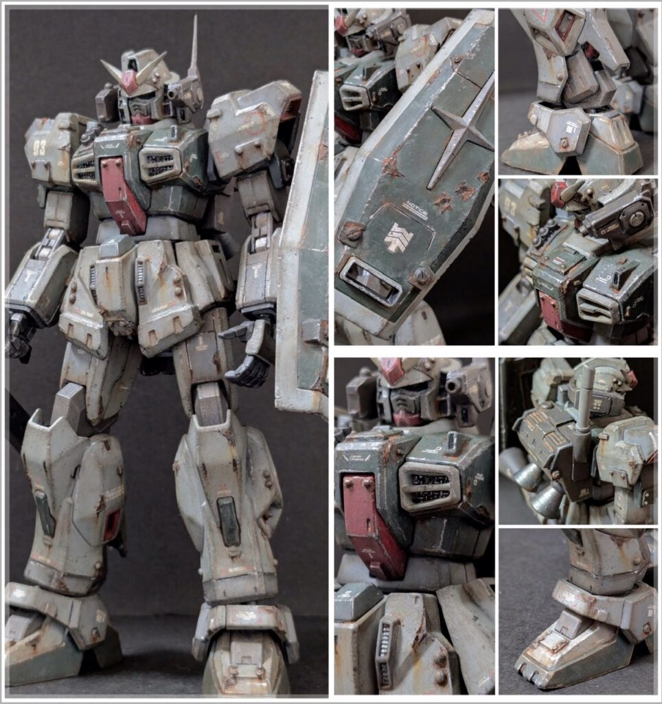 HGUC Gundam MK-II Army Type custom