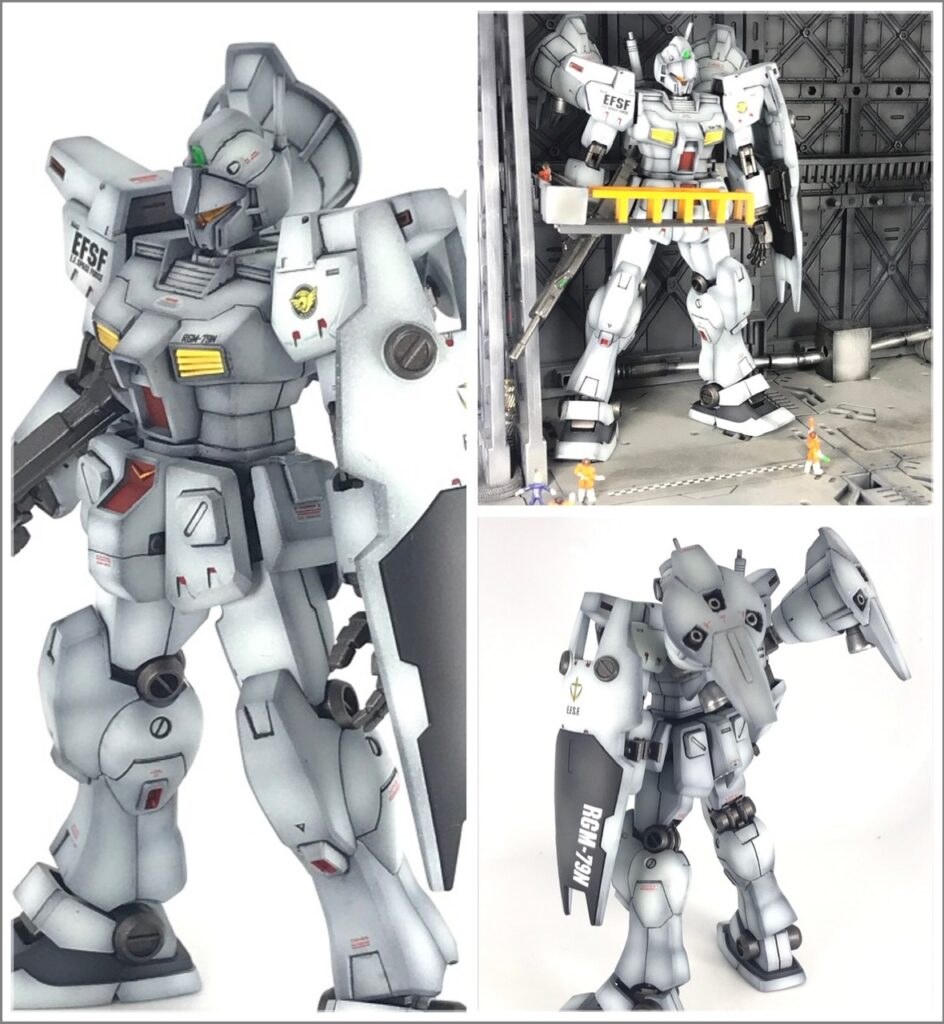 がくちん’s HGUC GM Custom (High Mobility Type)