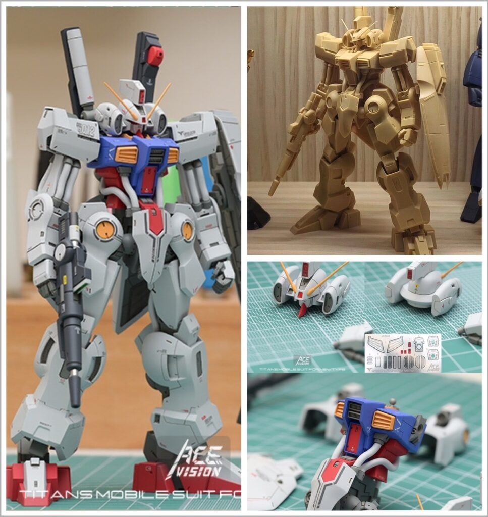 ACE-VISION’s 1/144 ORX-012 (MSF-008) Gundam Mk-IV GK