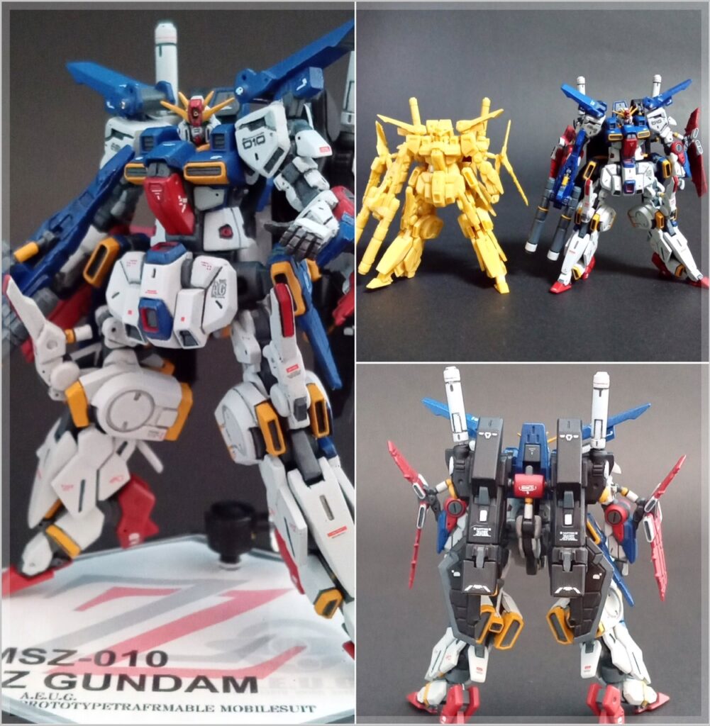 マッドさん’s amazing remodeling work: Gundam Artifact ZZ Gundam